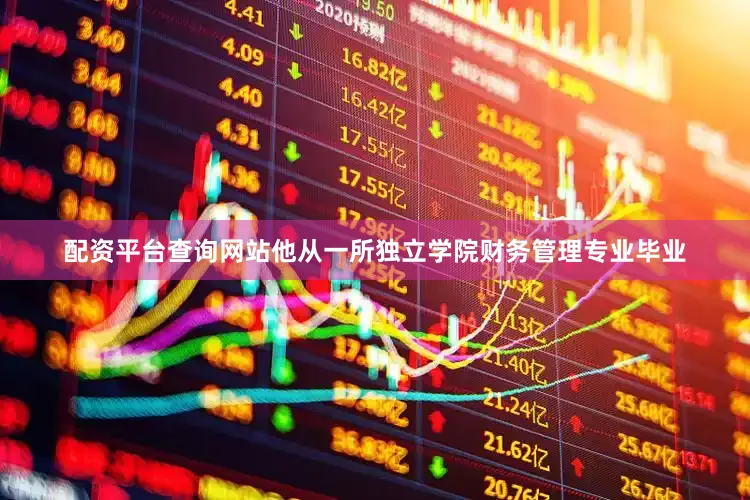 配资平台查询网站他从一所独立学院财务管理专业毕业